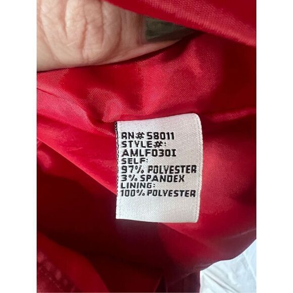 Sangria Cherry Red satin strapless mini dress size 10 Holiday party NWT - Picture 6 of 7